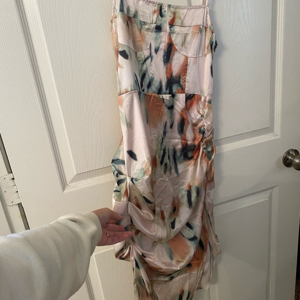 Side slit dress